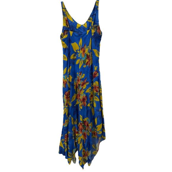 90s Jams World Beach Handkerchief Hem Midi Dress - Picture 3 of 8
